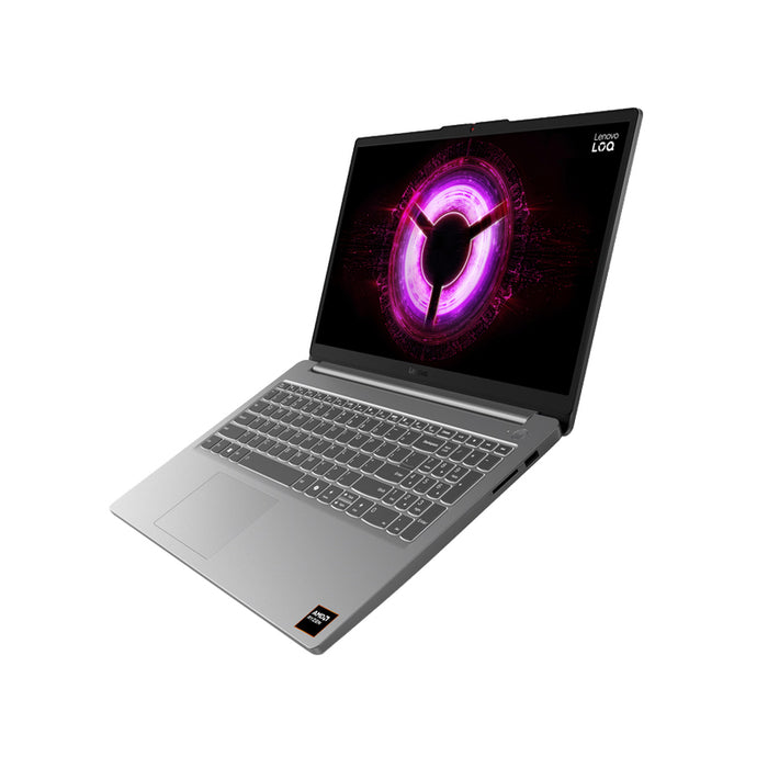 Гейминг лаптоп LENOVO LOQ 15ARP10E 83S0004TBM 15.6 ", AMD RYZEN 5 7535HS, RAM 16 GB, SSD 512 GB, NVIDIA GEFORCE RTX3050, 6 GB GDDR6, WINDOWS 11, LUNA GREY