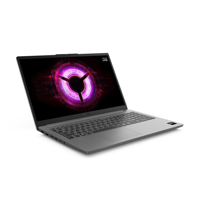 Гейминг лаптоп LENOVO LOQ 15ARP10E 83S0004TBM 15.6 ", AMD RYZEN 5 7535HS, RAM 16 GB, SSD 512 GB, NVIDIA GEFORCE RTX3050, 6 GB GDDR6, WINDOWS 11, LUNA GREY