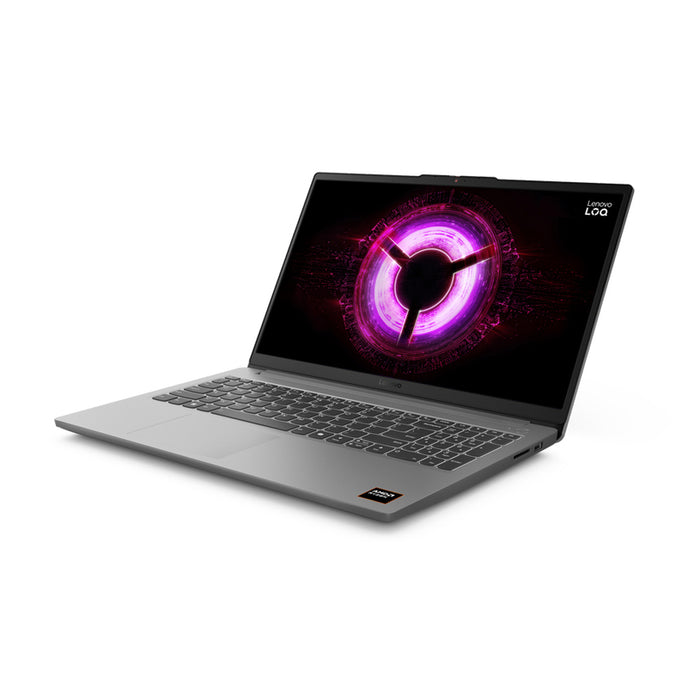 Гейминг лаптоп LENOVO LOQ 15ARP10E 83S0004TBM 15.6 ", AMD RYZEN 5 7535HS, RAM 16 GB, SSD 512 GB, NVIDIA GEFORCE RTX3050, 6 GB GDDR6, WINDOWS 11, LUNA GREY