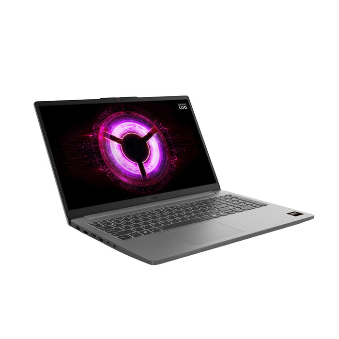 Гейминг лаптоп LENOVO LOQ 15ARP10E 83S0004NBM 15.6 ", AMD RYZEN 5 7535HS, RAM 16 GB, SSD 512 GB, NVIDIA GEFORCE RTX3050, 6 GB GDDR6, LUNA GREY