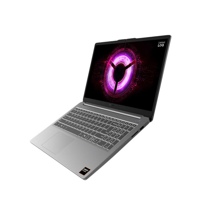 Гейминг лаптоп LENOVO LOQ 15ARP10E 83S000ACBM 15.6 ", AMD RYZEN 5 150, RAM 16 GB, SSD 1000 GB, NVIDIA GEFORCE RTX3050, 6 GB GDDR6, WINDOWS 11, LUNA GREY
