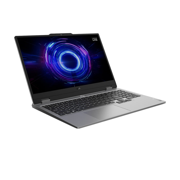 Гейминг лаптоп LENOVO LOQ 15IRX10 83JE018UBM 15.6 ", INTEL CORE I7-13650HX, RAM 32 GB, SSD 1000 GB, NVIDIA GEFORCE RTX5070, 8 GB GDDR7, LUNA GREY