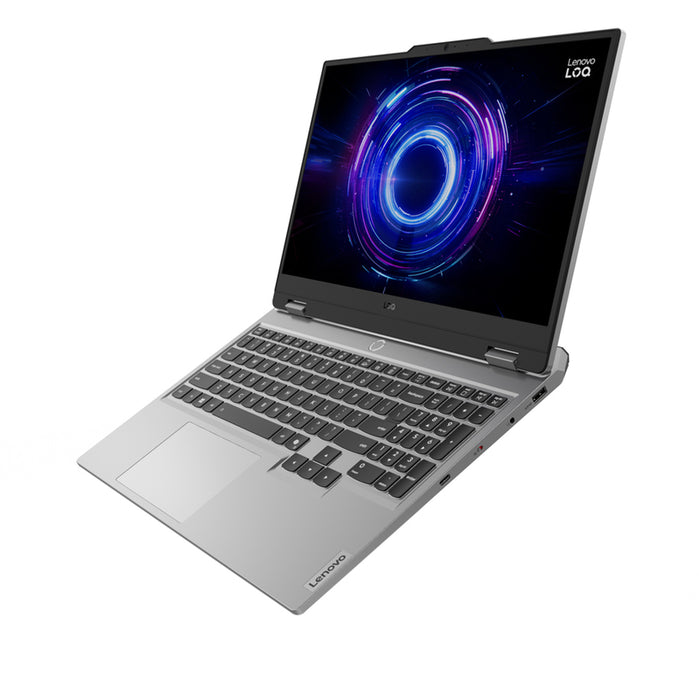 Гейминг лаптоп LENOVO LOQ 15IRX10 83JE018UBM 15.6 ", INTEL CORE I7-13650HX, RAM 32 GB, SSD 1000 GB, NVIDIA GEFORCE RTX5070, 8 GB GDDR7, LUNA GREY