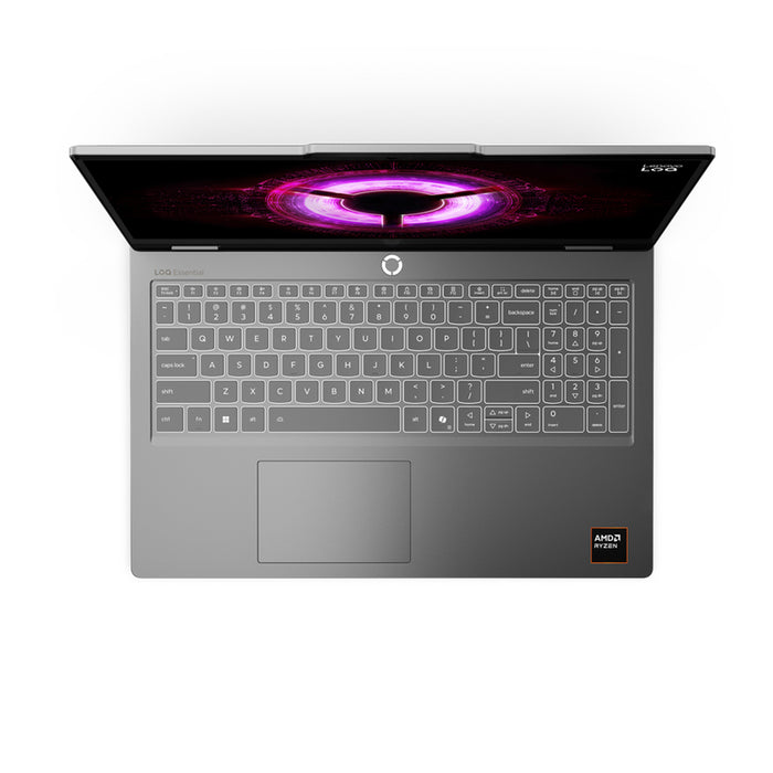 Гейминг лаптоп LENOVO LOQ Essential 15ARP11 83VA000HBM . 15.6 ", AMD RYZEN 7 170, RAM 16 GB, SSD 512 GB, NVIDIA GEFORCE RTX5050, 8 GB GDDR7, LUNA GREY
