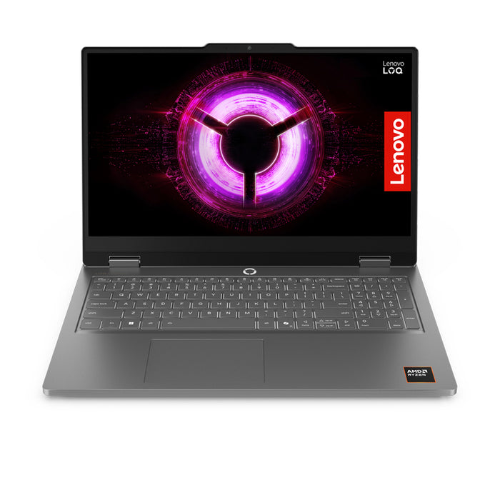 Гейминг лаптоп LENOVO LOQ Essential 15ARP11 83VA000HBM . 15.6 ", AMD RYZEN 7 170, RAM 16 GB, SSD 512 GB, NVIDIA GEFORCE RTX5050, 8 GB GDDR7, LUNA GREY