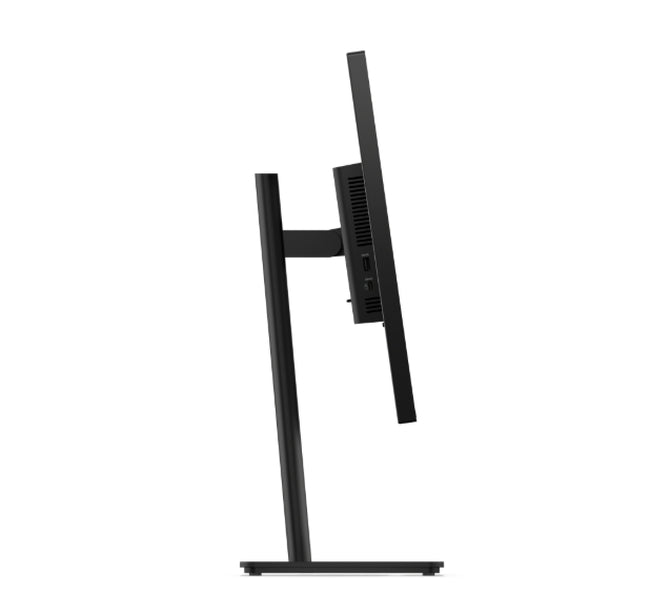Lenovo ThinkVision T27ud-40 27" IPS WLED, 3840x2160, 16:9, 48Hz - 60Hz, 4ms, 350 cd/m2, 1500:1, USB хъб, HDMI, USB-C, RJ45, накланяне, завъртане, опорно-подвижна стойка с регулиране на височината