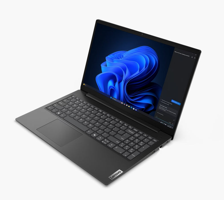 Lenovo V15 G5 IRL Intel Core i5-13420H (до 4.6GHz, 12MB), 16GB DDR5-5200, 512GB SSD, 15.6" FHD (1920x1080) TN AG, Integrated UHD Graphics, WLAN, BT, HD 720p Cam, 3 cell, Black, DOS, 3Y CCI