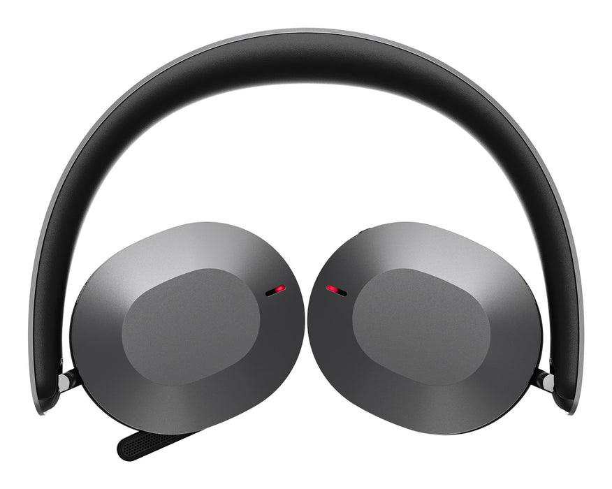Lenovo 4XD1T60925 слушалки/слушалки с микрофон, безжични, лента за глава, офис/кол център, USB Type-C, Bluetooth, сиви