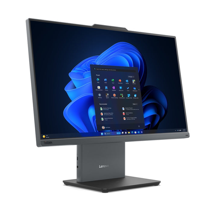 Lenovo ThinkCentre neo 50a 24-то поколение 5 Intel® Core™ i7 i7-13620H 60,5 см (23,8") 1920 x 1080 пиксела Всичко в едно, компютър 16 GB DDR5-SDRAM 512 GB SSD, Windows 11 Pro, Wi-Fi 6 (802.11ax), Сив