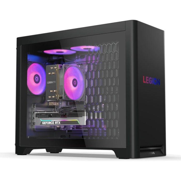 Lenovo Legion T5 30AGB10 Ryzen 7 7700X 32GB DDR5 5600 2TB SSD GeForce RTX 5070 12GB Windows 11 Eclipse Черен
