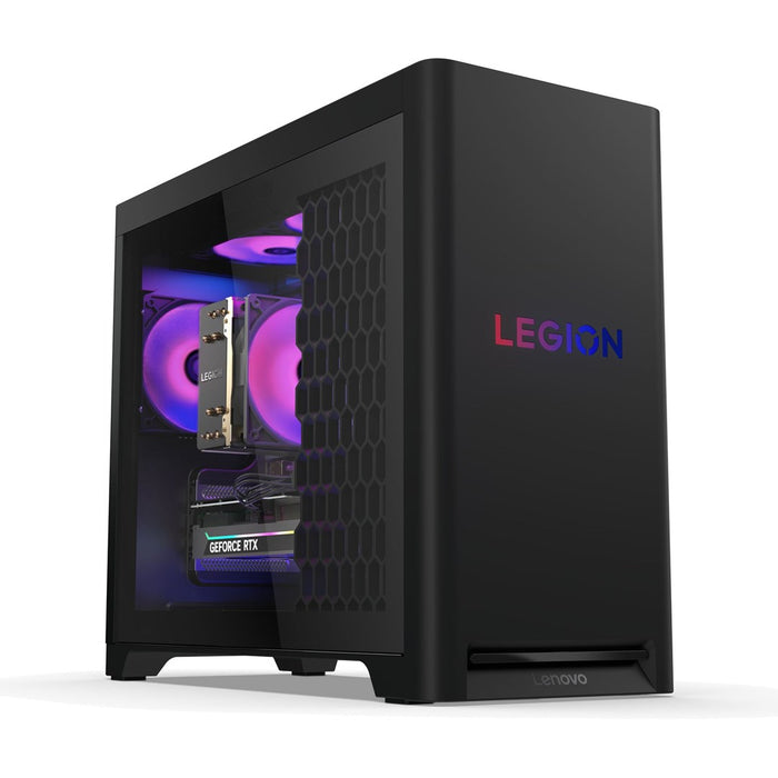 Lenovo Legion T5 30AGB10 Ryzen 5 7600 32GB DDR5 5600 SSD1TB GeForce RTX 5060 Ti 8GB WLAN+BT NoOS Eclipse Черен