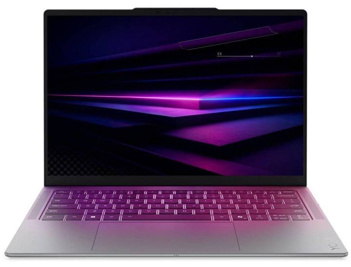 Лаптоп Lenovo - Yoga Slim 7, 14'', 2.8K, 120Hz, Ultra 7, 32GB/1TB, Luna grey