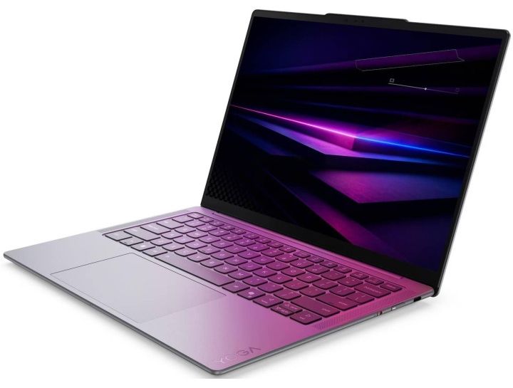 Лаптоп Lenovo - Yoga Slim 7, 14'', 2.8K, 120Hz, Ultra 7, 32GB/1TB, Luna grey