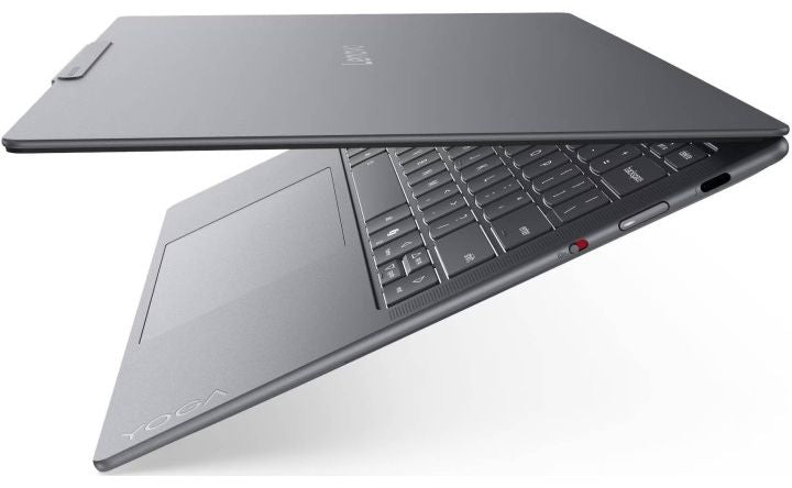 Лаптоп Lenovo - Yoga Slim 7, 14'', 2.8K, 120Hz, Ultra 7, 32GB/1TB, Luna grey