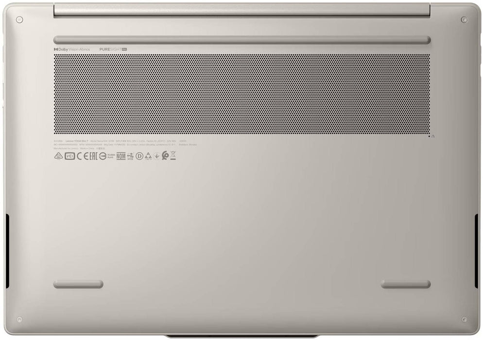 Лаптоп Lenovo - Yoga Slim 7, 14'', 2.8K, Ultra 7, 120Hz, 32GB/2TB, Touch, Seashell
