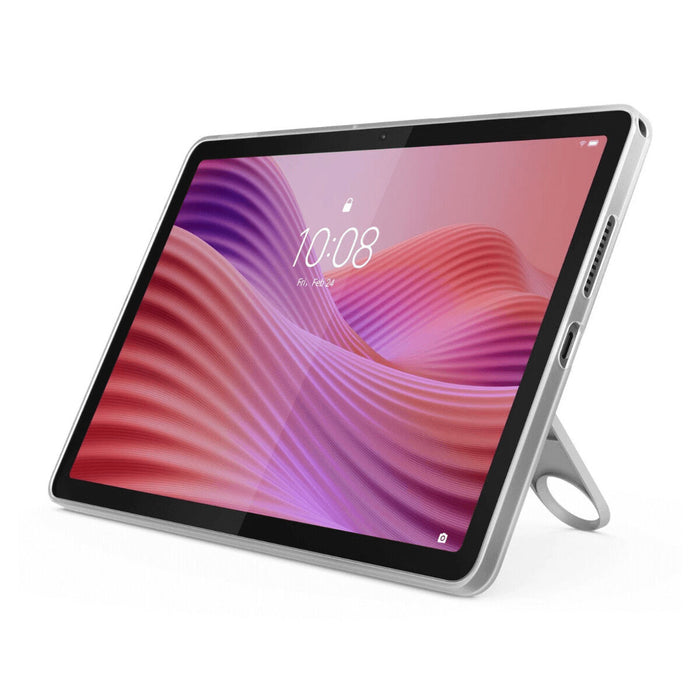 LENOVO Tab WiFi MediaTek Helio G85 2.0GHz 10.1inch WUXGA 4GB DDR4X 128GB флаш Android 14 Luna Grey + Прозрачен калъф