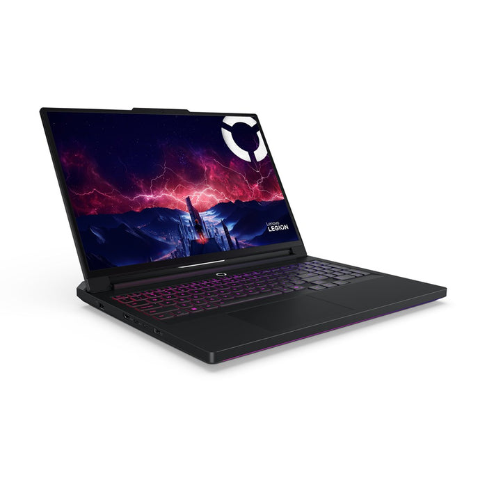 Lenovo Legion Pro 7 16AFR10H Ryzen 9 9955HX3D 16.0" WQXGA OLED 500 нита 240 Hz LBL Гланцов 64 GB DDR5 5600 SSD 2 TB GeForce RTX 5080 16 GB Камера 5.0 MP 99.9 Wh W11Pro Eclipse Черен