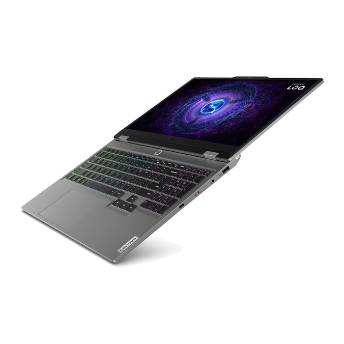 Lenovo LOQ 15IAX9 i5-12600HX 15.6" FHD IPS 300 нита 144Hz AG 16GB DDR5 4800 512GB SSD GeForce RTX 4050 6GB LAN 720p уеб камера 60Wh Win11 Luna Grey