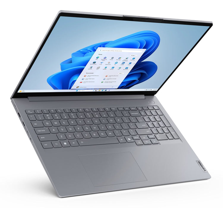 Lenovo ThinkBook 16 G8 IRL Intel Core 5 210H лаптоп 40.6 см (16") WUXGA 16 GB DDR5-SDRAM 512 GB SSD Wi-Fi 6E (802.11ax) Английски Сив