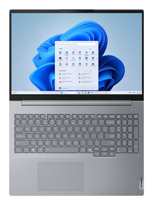Lenovo ThinkBook 16 G8 IRL Intel Core 5 210H лаптоп 40.6 см (16") WUXGA 16 GB DDR5-SDRAM 512 GB SSD Wi-Fi 6E (802.11ax) Английски Сив
