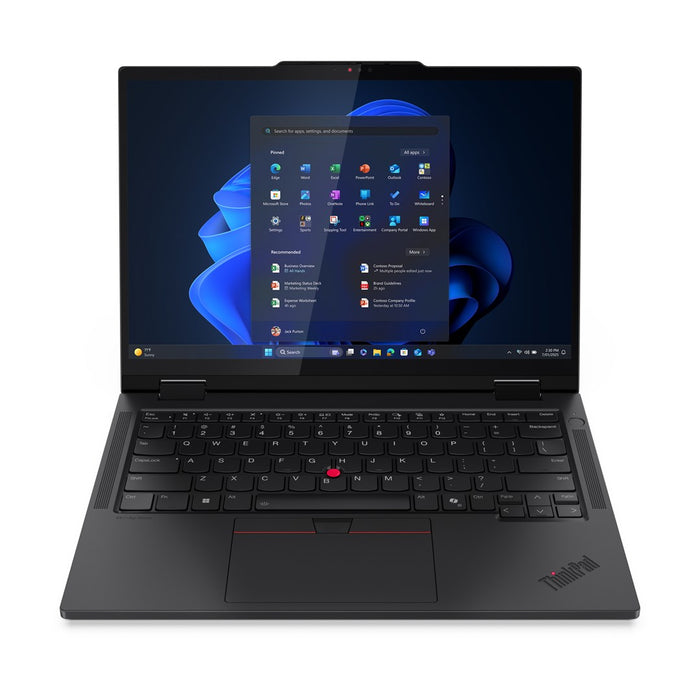 Lenovo ThinkPad T14s 2-в-1 Gen 1 Intel Core Ultra 5 225U Хибриден (2-в-1) 35.6 см (14") Сензорен екран WUXGA 16 GB LPDDR5x-SDRAM 512 GB SSD Wi-Fi 6E (802.11ax) Windows 11 Pro Английски Черен