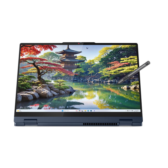 Lenovo IdeaPad 5 2-в-1 16IAL10 Intel Core Ultra 7 255U Hybrid (2-в-1) 40.6 см (16") Сензорен екран WUXGA 32 GB LPDDR5x-SDRAM 1 TB SSD Wi-Fi 6 (802.11ax) Windows 11 Home Английски Син Нов Преопакован/Преопакован