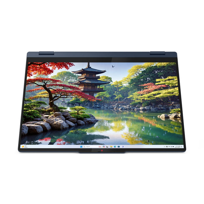 Lenovo IdeaPad 5 2-в-1 16IAL10 Intel Core Ultra 7 255U Hybrid (2-в-1) 40.6 см (16") Сензорен екран WUXGA 32 GB LPDDR5x-SDRAM 1 TB SSD Wi-Fi 6 (802.11ax) Windows 11 Home Английски Син Нов Преопакован/Преопакован