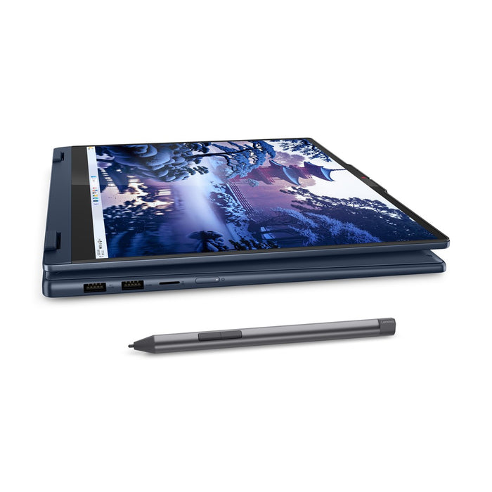 Lenovo IdeaPad 5 2-в-1 16IAL10 Intel Core Ultra 7 255U Hybrid (2-в-1) 40.6 см (16") Сензорен екран WUXGA 32 GB LPDDR5x-SDRAM 1 TB SSD Wi-Fi 6 (802.11ax) Windows 11 Home Английски Син Нов Преопакован/Преопакован