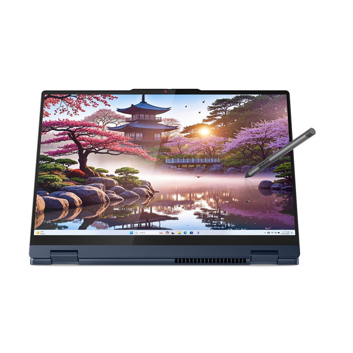 Lenovo IdeaPad 5 2-в-1 16AKP10 Copilot+ PC AMD Ryzen™ AI 7 350 Хибриден (2-в-1) 40.6 см (16") Сензорен екран WUXGA 16 GB LPDDR5x-SDRAM 1 TB SSD Wi-Fi 7 (802.11be) Windows 11 Home Английски Син Нов Преопакован/Преопакован