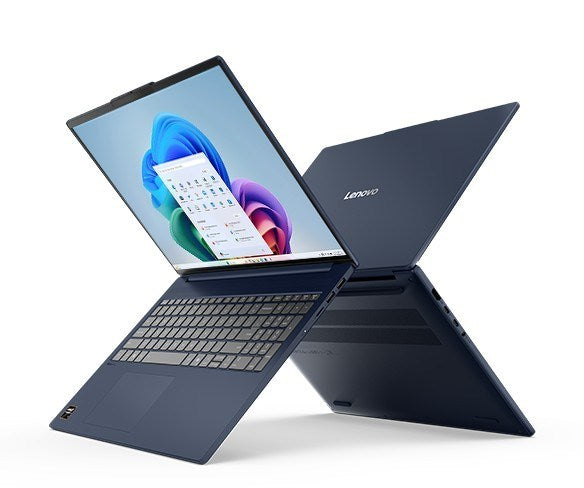 Lenovo 5-16AKP10K1 Ryzen AI 7 350 16" WUXGA Touch IPS 16GB SSD1TB BT BLKB Win11 Cosmic Blue (РЕОПАКОВАН) 2 години Нов, преопакован/Преопакован