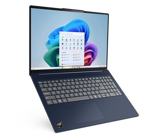 Lenovo 5-16AKP10K1 Ryzen AI 7 350 16" WUXGA Touch IPS 16GB SSD1TB BT BLKB Win11 Cosmic Blue (РЕОПАКОВАН) 2 години Нов, преопакован/Преопакован