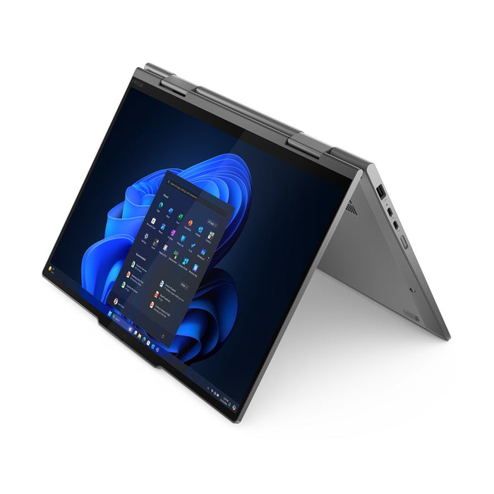 Lenovo ThinkPad X1 2-в-1 Gen 10 Aura Edition Copilot+ PC Intel Core Ultra 7 258V Хибриден (2-в-1) 35.6 см (14") Сензорен екран 2.8K 32 GB LPDDR5x-SDRAM 1 TB SSD Wi-Fi 7 (802.11be) Windows 11 Pro Английски Сив