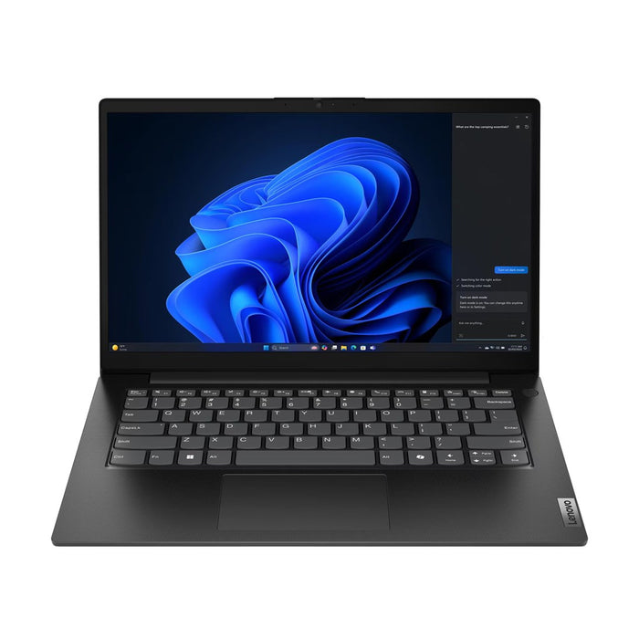 Lenovo V14 G5 IRL i7-13620H 14.0" FHD 250 нита AG 16 GB DDR5 5200 SSD 512 Intel UHD Graphics LAN Cam 720p 47 Wh NoOS Business Черен 1 година