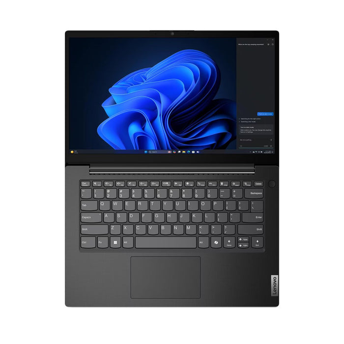 Lenovo V14 G5 IRL i5-13420H 14.0" FHD 250 нита AG 16 GB DDR5 5200 SSD 512 Intel UHD Graphics LAN Cam 720p 47 Wh NoOS Business Черен 1 година