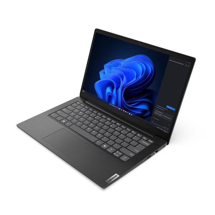Lenovo V14 G5 IRL i5-13420H 14.0" FHD 250 нита AG 16 GB DDR5 5200 SSD 512 Intel UHD Graphics LAN Cam 720p 47 Wh NoOS Business Черен 1 година