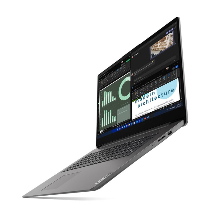 Lenovo V17 G4 IRU Intel® Core™ i7 i7-13620H лаптоп 43.9 см (17.3") Full HD 16 GB DDR4-SDRAM 512 GB SSD Wi-Fi 6 (802.11ax) Windows 11 Pro Английски Сив