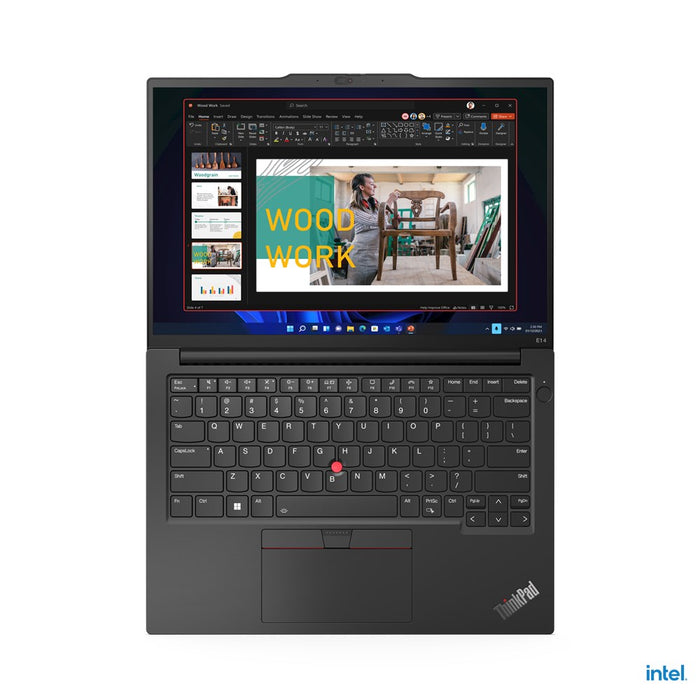 Lenovo ThinkPad E14 Gen 5 (Intel) Intel® Core™ i7 i7-1355U лаптоп 35.6 см (14") сензорен екран WUXGA 16 GB DDR4-SDRAM 512 GB SSD Wi-Fi 6 (802.11ax) Windows 11 Pro американски английски графит, черен Нов преопакован/преопакован