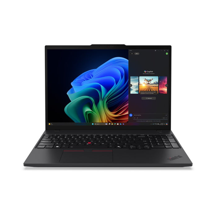 Lenovo ThinkPad T16 Gen 4 (AMD) Copilot+ PC AMD Ryzen™ AI 7 350 Лаптоп 40.6 см (16") WUXGA 16 GB DDR5-SDRAM 512 GB SSD Wi-Fi 7 (802.11be) Windows 11 Pro Черен Нов Преопакован/Преопакован