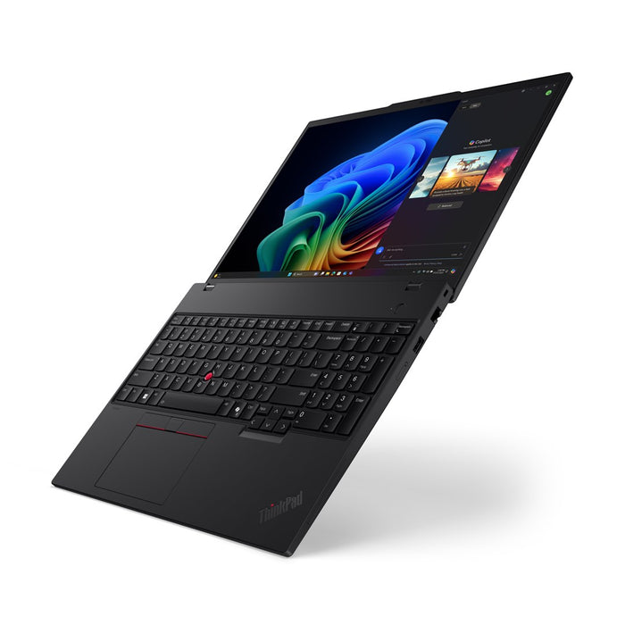 Lenovo ThinkPad T16 Gen 4 (AMD) Copilot+ PC AMD Ryzen™ AI 7 350 Лаптоп 40.6 см (16") WUXGA 16 GB DDR5-SDRAM 512 GB SSD Wi-Fi 7 (802.11be) Windows 11 Pro Черен Нов Преопакован/Преопакован