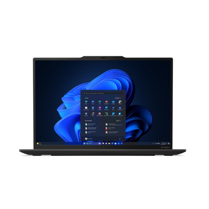 Lenovo ThinkPad X1 Carbon Gen 13 Aura Edition Лаптоп Intel Core Ultra 7 255U 35.6 см (14") Сензорен екран WUXGA 32 GB LPDDR5x-SDRAM 1 TB SSD Wi-Fi 6E (802.11ax) Windows 11 Pro Американски английски Черен Нов, преопакован/Преопакован