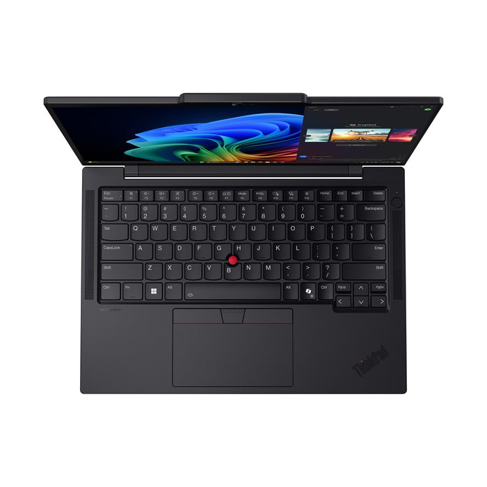 Lenovo ThinkPad T14s Gen 6 (Intel) Copilot+ PC Intel Core Ultra 7 258V Лаптоп 35.6 см (14") Сензорен екран WUXGA 32 GB LPDDR5x-SDRAM 1 TB SSD Wi-Fi 7 (802.11be) Windows 11 Pro Английски Черен
