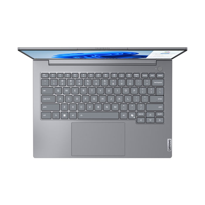 Lenovo ThinkBook 14 G8 IAL Intel Core Ultra 7 255H лаптоп 35.6 см (14") WUXGA 16 GB DDR5-SDRAM 512 GB SSD Wi-Fi 6E (802.11ax) Windows 11 Pro Английски Сив