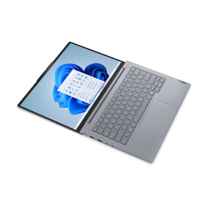 Lenovo ThinkBook 14 G8 IAL Intel Core Ultra 7 255H лаптоп 35.6 см (14") WUXGA 16 GB DDR5-SDRAM 512 GB SSD Wi-Fi 6E (802.11ax) Windows 11 Pro Английски Сив