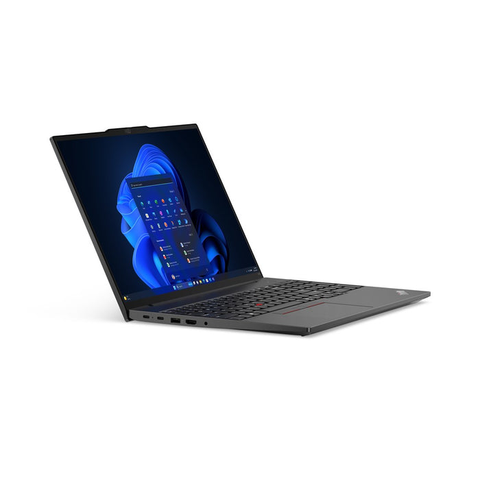 Lenovo ThinkPad E16 AMD Ryzen™ 7 7735U лаптоп 40.6 см (16") сензорен екран WUXGA 16 GB DDR5-SDRAM 1 TB SSD Wi-Fi 6 (802.11ax) Windows 11 Pro американски английски черен Нов преопакован/преопакован