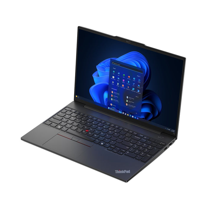Lenovo ThinkPad E16 AMD Ryzen™ 7 7735U лаптоп 40.6 см (16") сензорен екран WUXGA 16 GB DDR5-SDRAM 1 TB SSD Wi-Fi 6 (802.11ax) Windows 11 Pro американски английски черен Нов преопакован/преопакован