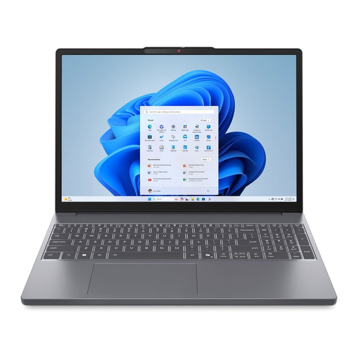 Lenovo IdeaPad Slim 3 15ARP10 Ryzen 5 150 15.3" WUXGA IPS 300nits 60Hz AG 16GB DDR5 4800 SSD512 Radeon 660M видеокарта 720p 50Wh NoOS Luna Grey