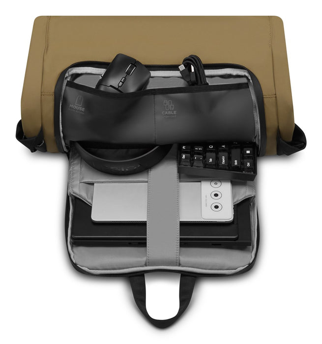 Чанта за лаптоп Lenovo GX41U39298 40.6 см (16") Раница Черна, Жълта