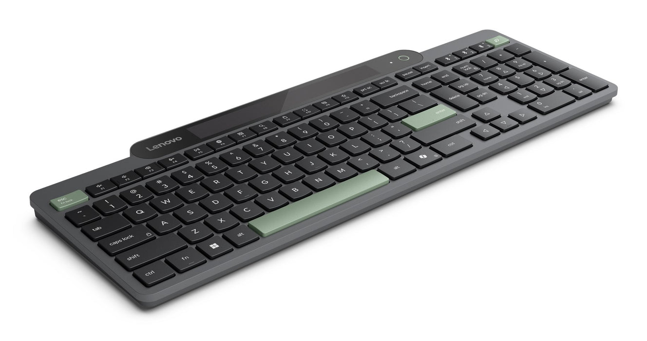 Клавиатура Lenovo 4Y41R69489 за дома/офиса, Bluetooth, американски английски, черен, зелен