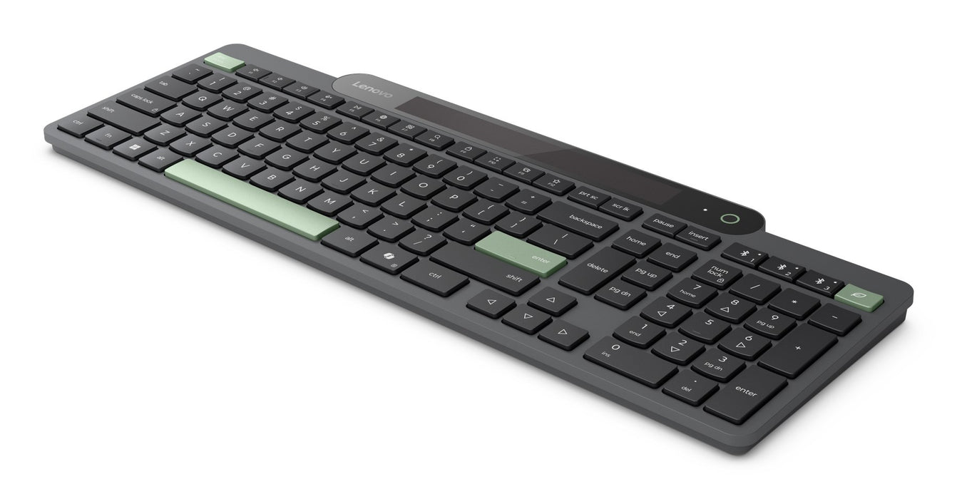 Клавиатура Lenovo 4Y41R69489 за дома/офиса, Bluetooth, американски английски, черен, зелен