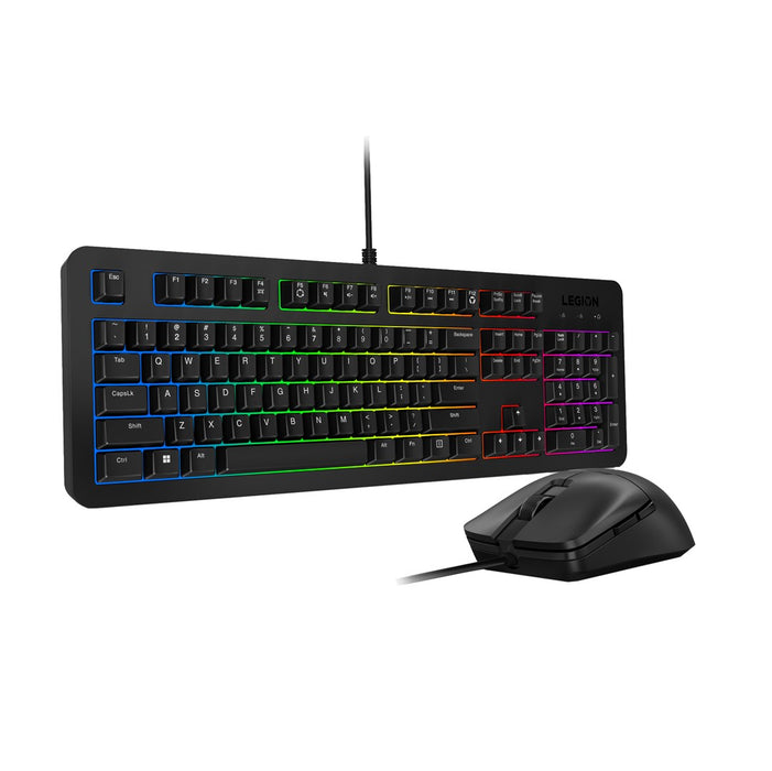 Lenovo GX31N91913 клавиатура и мишка, включена в комплекта, USB, американски английски, черна